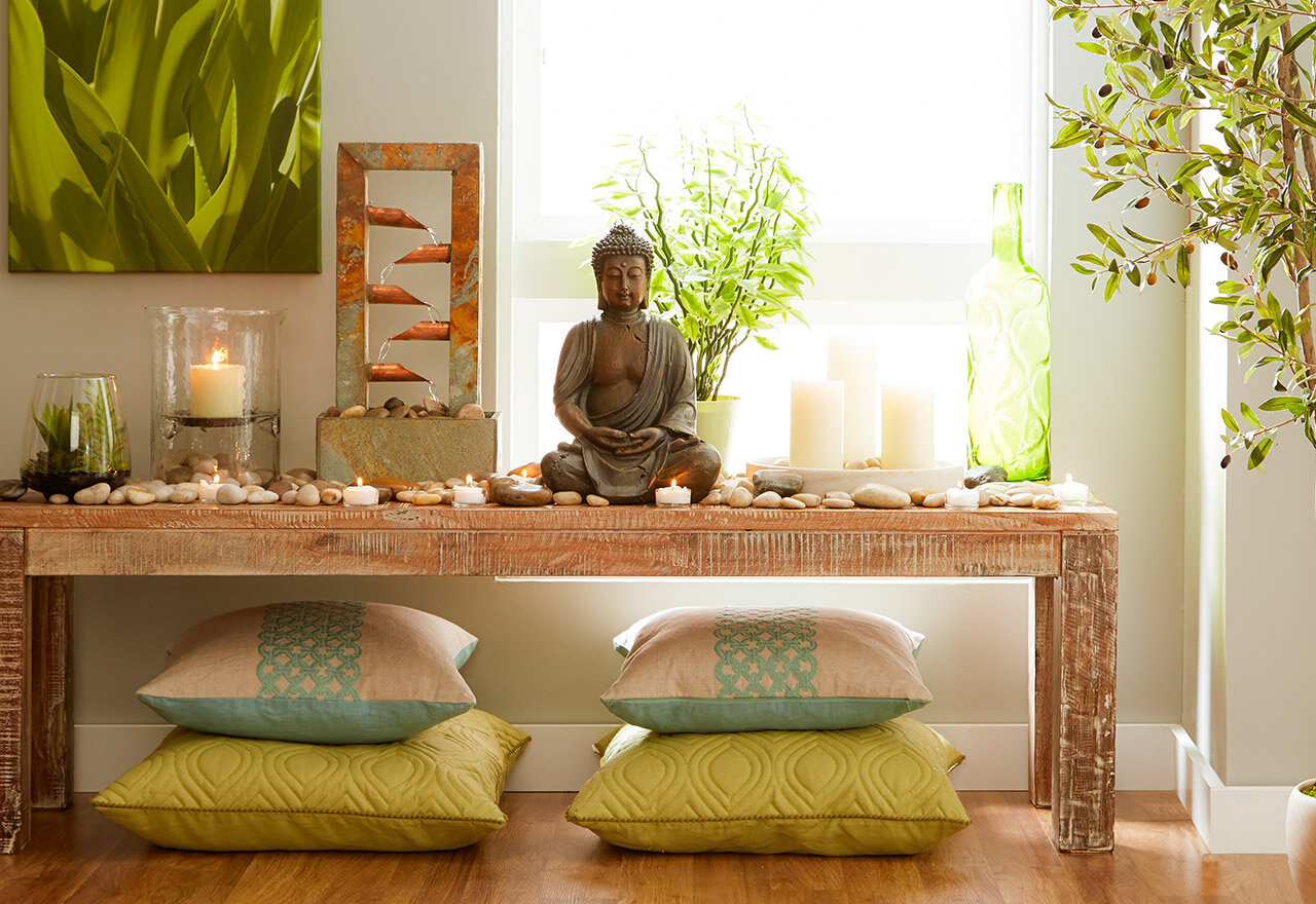 Уголок для медитации в квартире